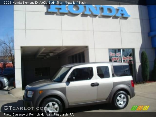 2003 Honda Element EX AWD in Satin Silver Metallic