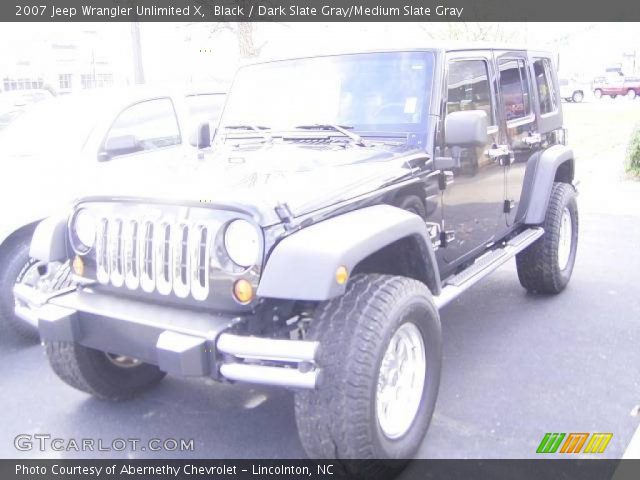 2007 Jeep Wrangler Unlimited X in Black