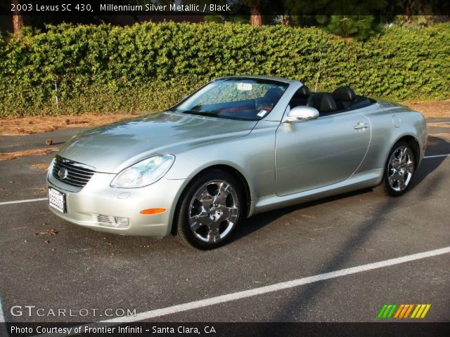 2003 Lexus SC 430 in Millennium Silver Metallic