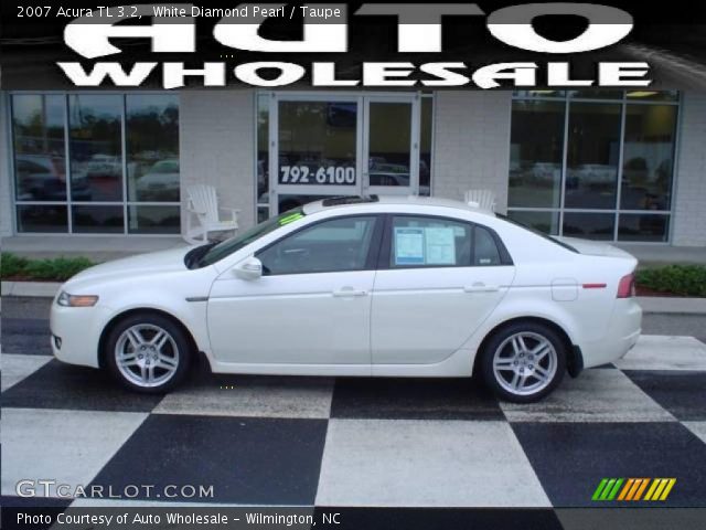 2007 Acura TL 3.2 in White Diamond Pearl