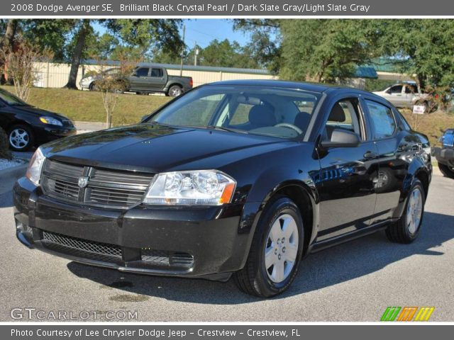 2008 Dodge Avenger SE in Brilliant Black Crystal Pearl