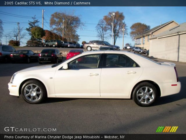 2005 Cadillac STS V6 in White Diamond