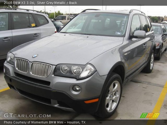 2008 BMW X3 3.0si in Silver Grey Metallic