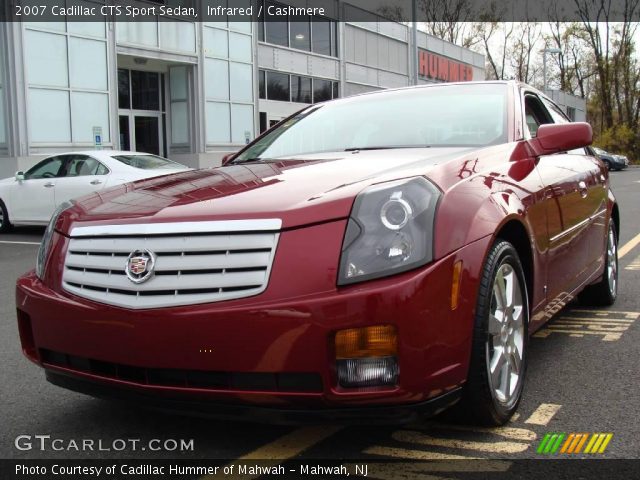 2007 Cadillac CTS Sport Sedan in Infrared