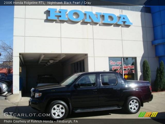 2006 Honda Ridgeline RTL in Nighthawk Black Pearl