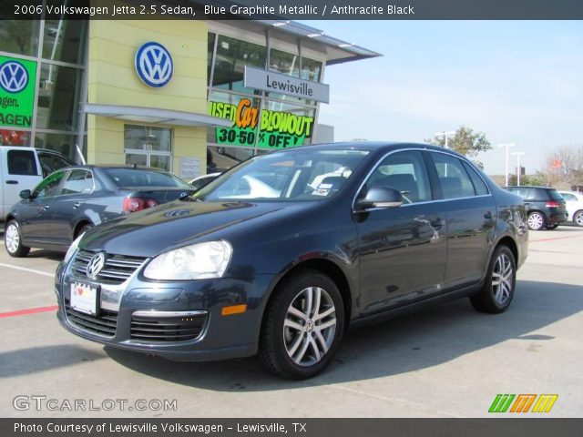 2006 Volkswagen Jetta 2.5 Sedan in Blue Graphite Metallic