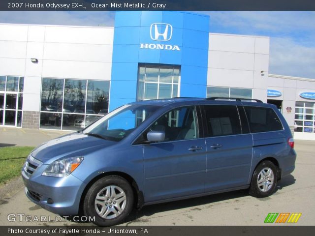 2007 Honda Odyssey EX-L in Ocean Mist Metallic