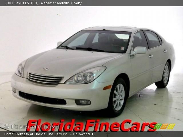 2003 Lexus ES 300 in Alabaster Metallic