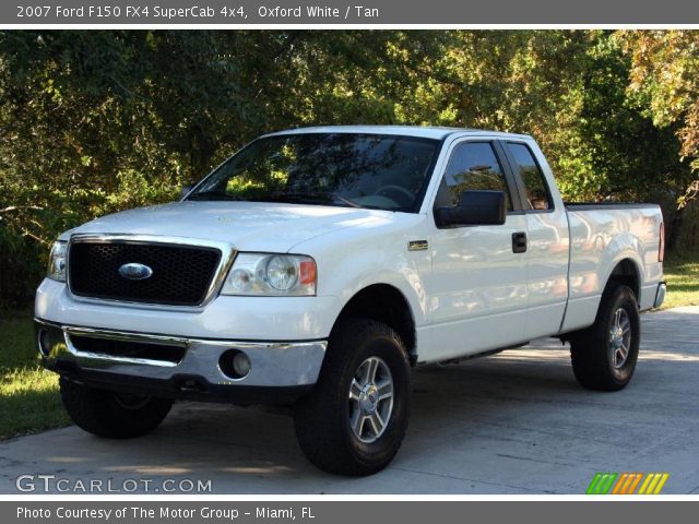 2007 Ford F150 FX4 SuperCab 4x4 in Oxford White