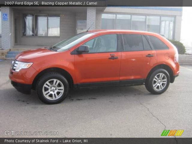 2007 Ford Edge SE in Blazing Copper Metallic