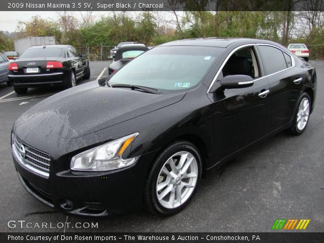 2009 Nissan Maxima 3.5 SV in Super Black