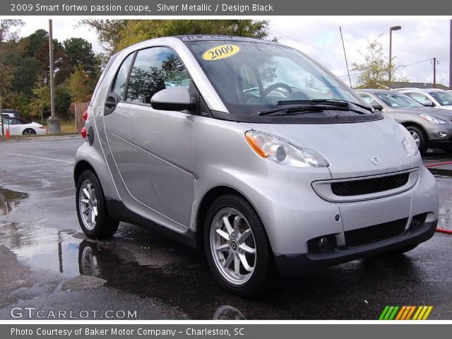 2009 Smart fortwo passion coupe in Silver Metallic