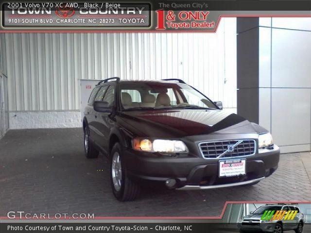 2001 Volvo V70 XC AWD in Black