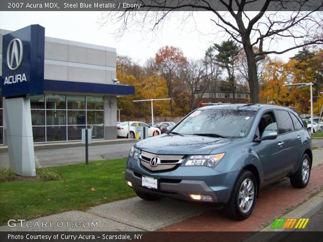 2007 Acura MDX  in Steel Blue Metallic