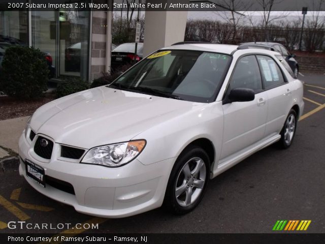 2007 Subaru Impreza 2.5i Wagon in Satin White Pearl