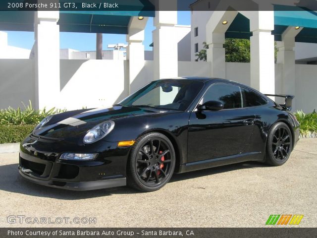 2008 Porsche 911 GT3 in Black