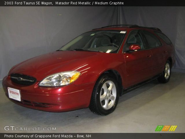 2003 Ford Taurus SE Wagon in Matador Red Metallic. Click to see large ...