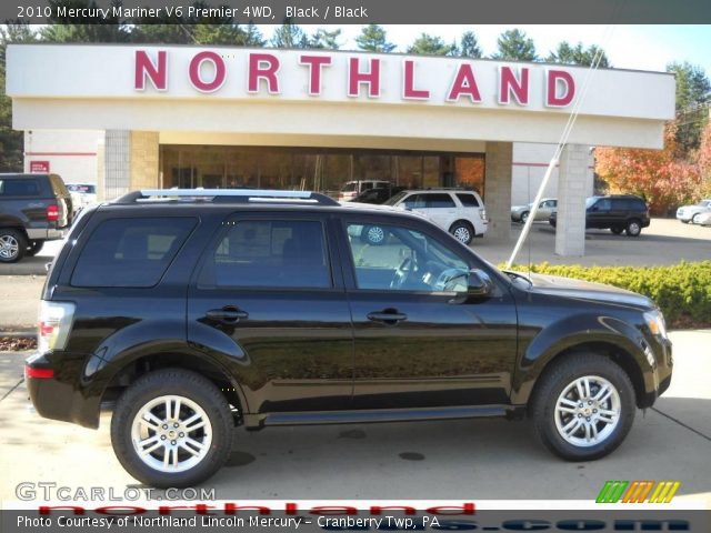 2010 Mercury Mariner V6 Premier 4WD in Black