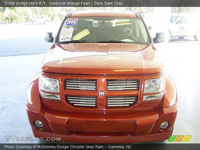 2008 Dodge Nitro R/T in Sunburst Orange Pearl