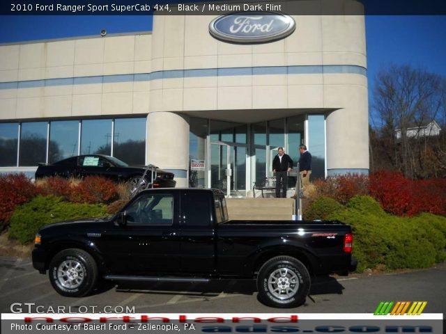 2010 Ford Ranger Sport SuperCab 4x4 in Black