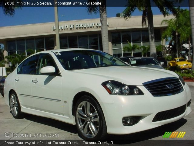 2008 Infiniti M 35 S Sedan in Moonlight White