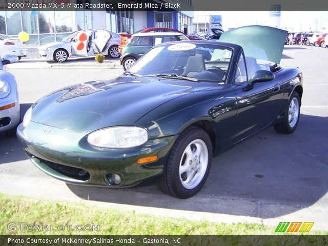 2000 Mazda MX-5 Miata Roadster in Emerald Mica