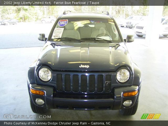2002 Jeep Liberty Limited 4x4 in Patriot Blue Pearlcoat