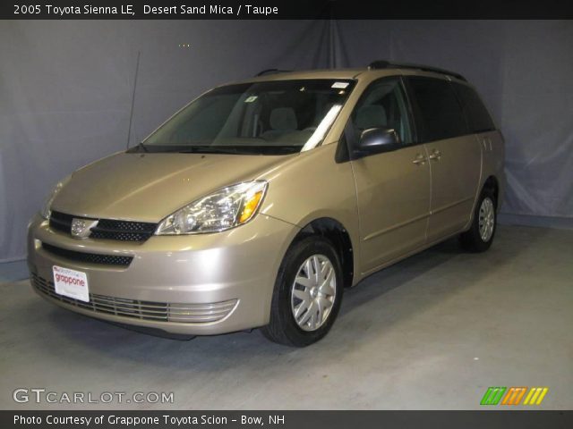 2005 Toyota Sienna LE in Desert Sand Mica