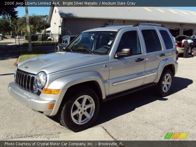 2006 Jeep Liberty Limited 4x4 in Bright Silver Metallic