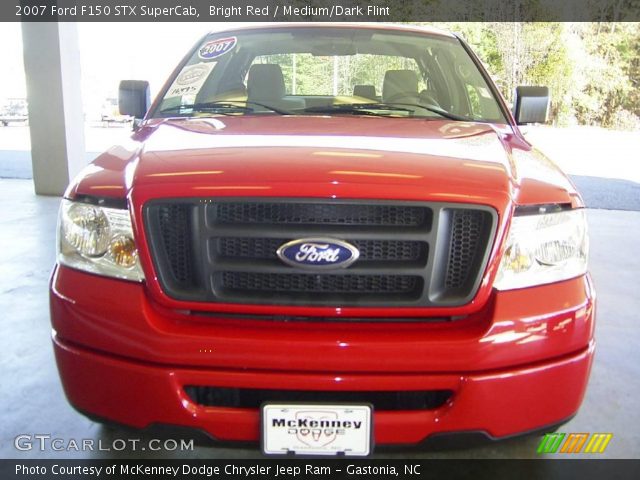 2007 Ford F150 STX SuperCab in Bright Red
