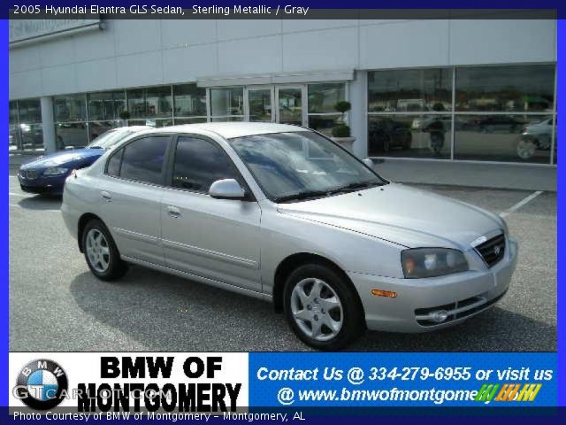 2005 Hyundai Elantra GLS Sedan in Sterling Metallic