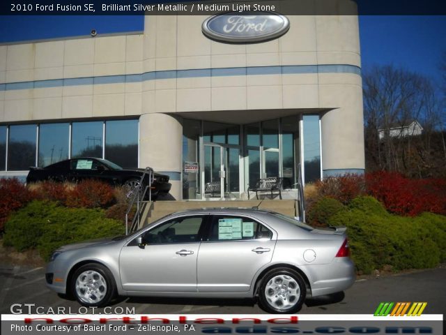 2010 Ford Fusion SE in Brilliant Silver Metallic