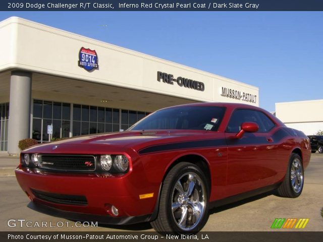 2009 Dodge Challenger R/T Classic in Inferno Red Crystal Pearl Coat