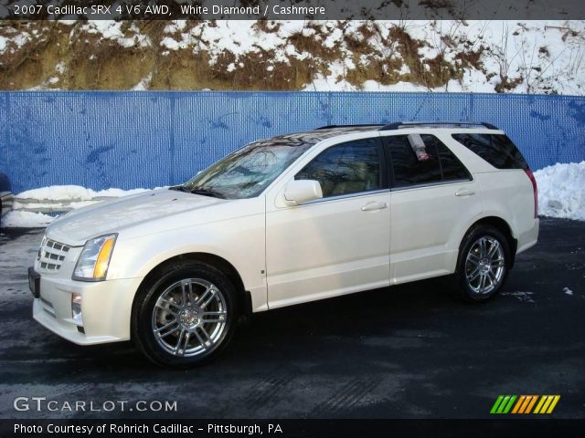 2007 Cadillac SRX 4 V6 AWD in White Diamond