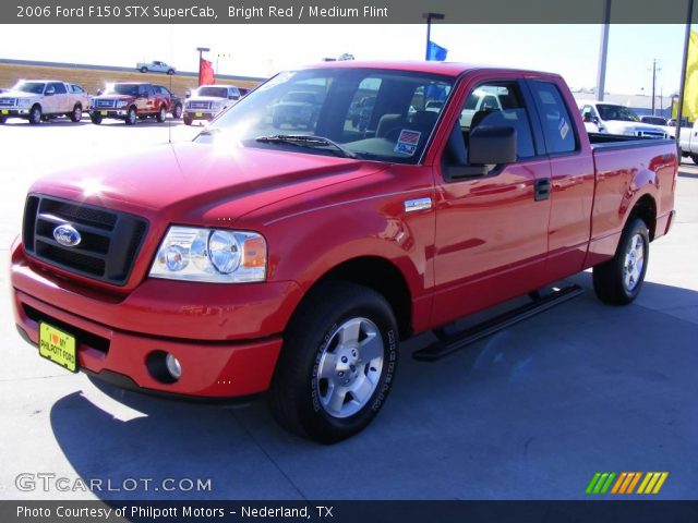 2006 Ford F150 STX SuperCab in Bright Red