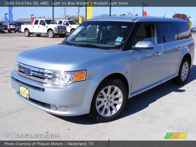 2009 Ford Flex SEL AWD in Light Ice Blue Metallic