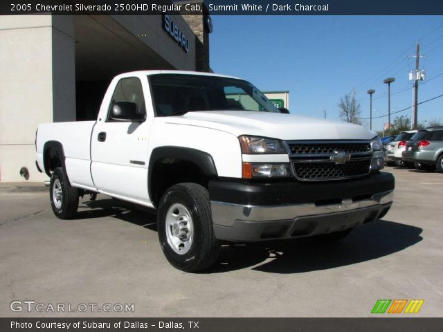 2005 Chevrolet Silverado 2500HD Regular Cab in Summit White