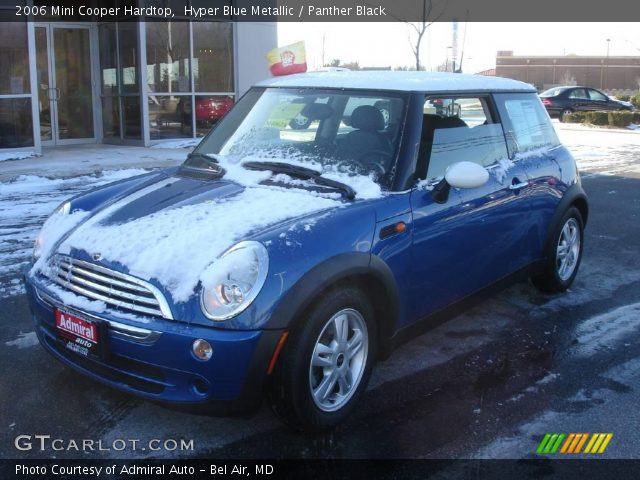 2006 Mini Cooper Hardtop in Hyper Blue Metallic
