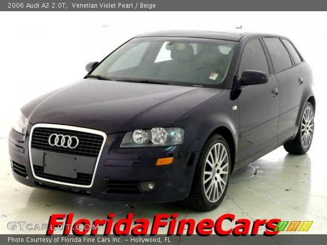 2006 Audi A3 2.0T in Venetian Violet Pearl