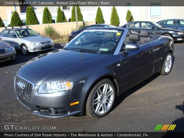 2009 Audi A4 2.0T Cabriolet in Meteor Grey Pearl Effect