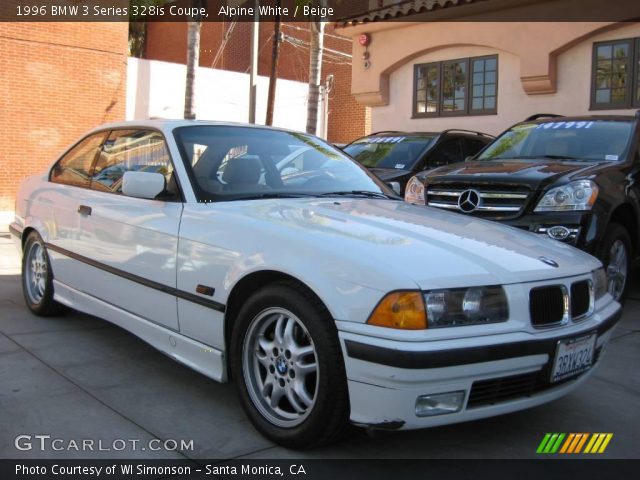 1996 BMW 3 Series 328is Coupe in Alpine White