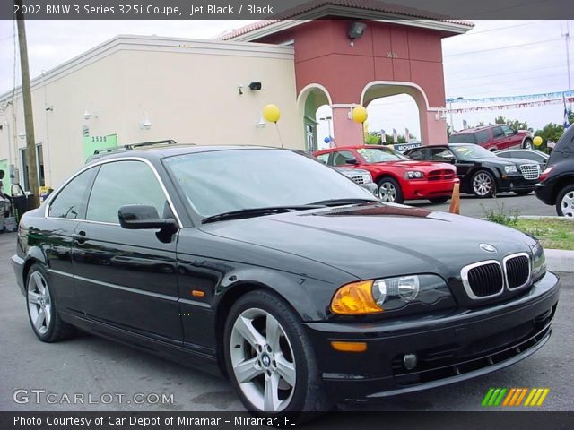 2002 BMW 3 Series 325i Coupe in Jet Black