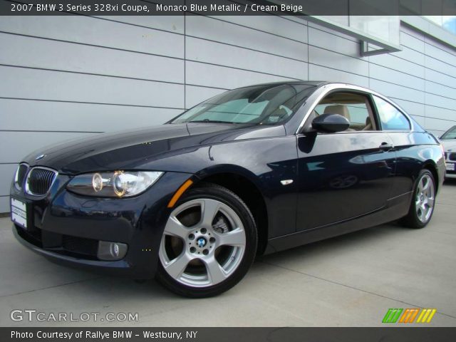 2007 BMW 3 Series 328xi Coupe in Monaco Blue Metallic