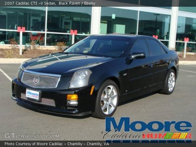 2007 Cadillac CTS -V Sedan in Black Raven