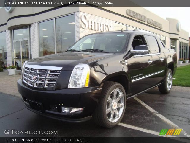 2009 Cadillac Escalade EXT AWD in Black Raven