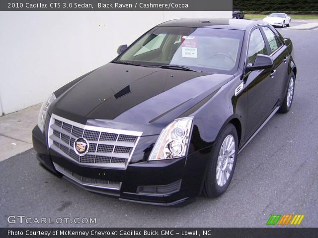 2010 Cadillac CTS 3.0 Sedan in Black Raven