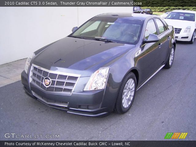 2010 Cadillac CTS 3.0 Sedan in Thunder Gray ChromaFlair