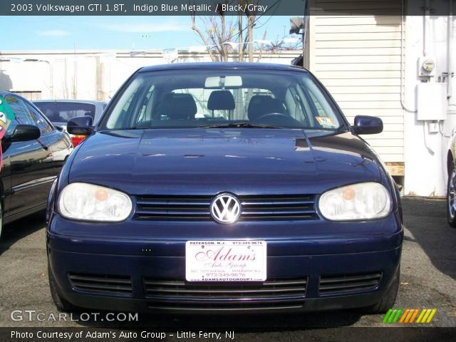 2003 Volkswagen GTI 1.8T in Indigo Blue Metallic