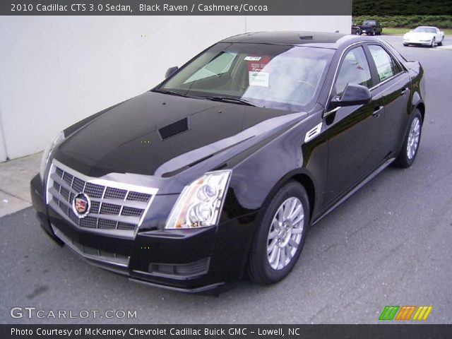 2010 Cadillac CTS 3.0 Sedan in Black Raven