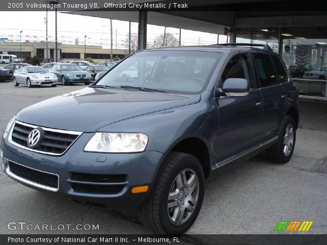 2005 Volkswagen Touareg V8 in Offroad Grey Metallic